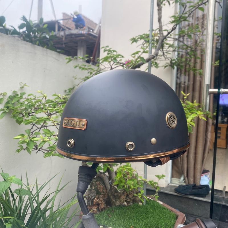 Mũ Bảo Hiểm 1/2 Cao Cấp AGU Helmet Nón Bảo Hiểm