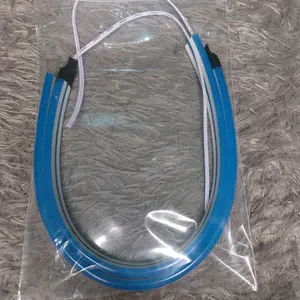 1 pasang lampu alis DRL LED flexibel ukuran 15cm 30cm 60cm untuk motor dan mobil universal