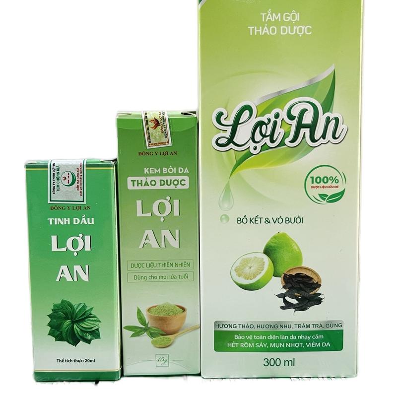 Quà Tặng + Combo 3 lọ tinh dầu+kem bôi+thảo dược tắm 0