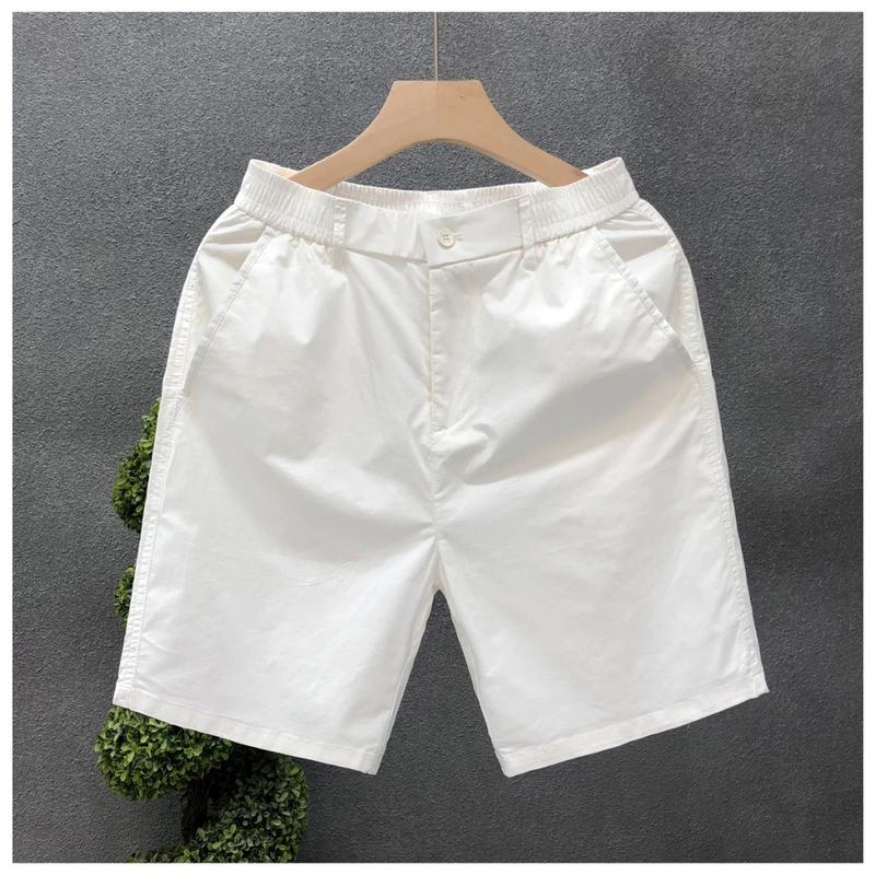 Quần short kaki nam,  quần kaki ngắn cạp khuy lưng thun slimfit trẻ trung năng động