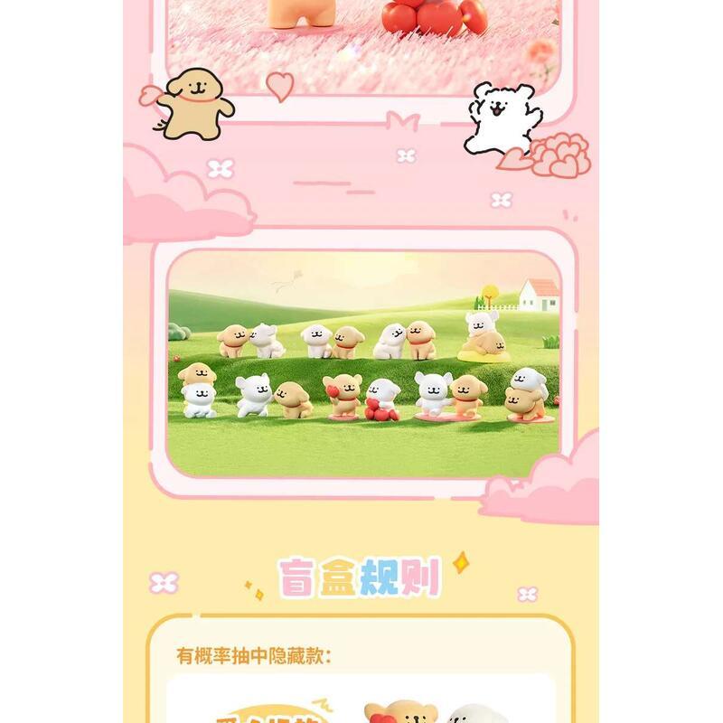 Product Introduction of Maltese Happy Sng Series Hot Trend Playing Bd Boxes Cute Doll Mode Desktop Decorations Ornaments Toys Collection Gifts 17