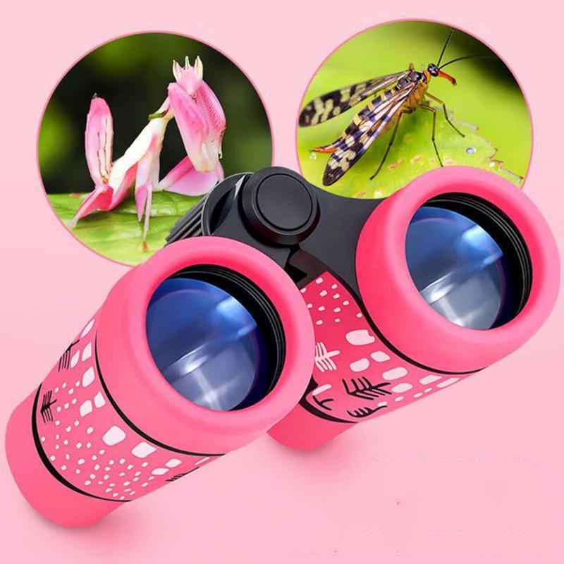Product Introduction of 11.2x4x9cm Kids Binocular Telescope Children Educational Learning Telescope Bird Watching Folding Optics Telescope 24