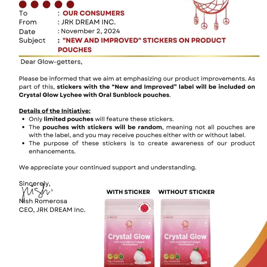 Crystal Glow Lychee 50,000mg Hydrolyzed Collagen, Glutathione - (Choose  Macchiato, Chocolate Mocha, Lychee) Sweetened by STEVIA, KETO Friendly  10sachets/box Supplement Healthcare Edible Fitness - TikTok Shop Philippines