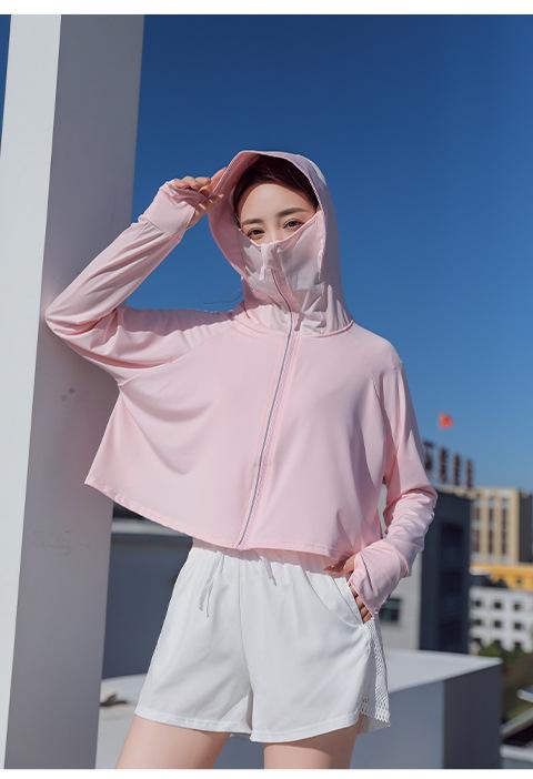 Product Introduction of Ice Silk Sun Protection Clothing Women's Loose Breathable Cloak UV-Proof Sun-Proof Thin Coat Sun-Protective Clothing 20