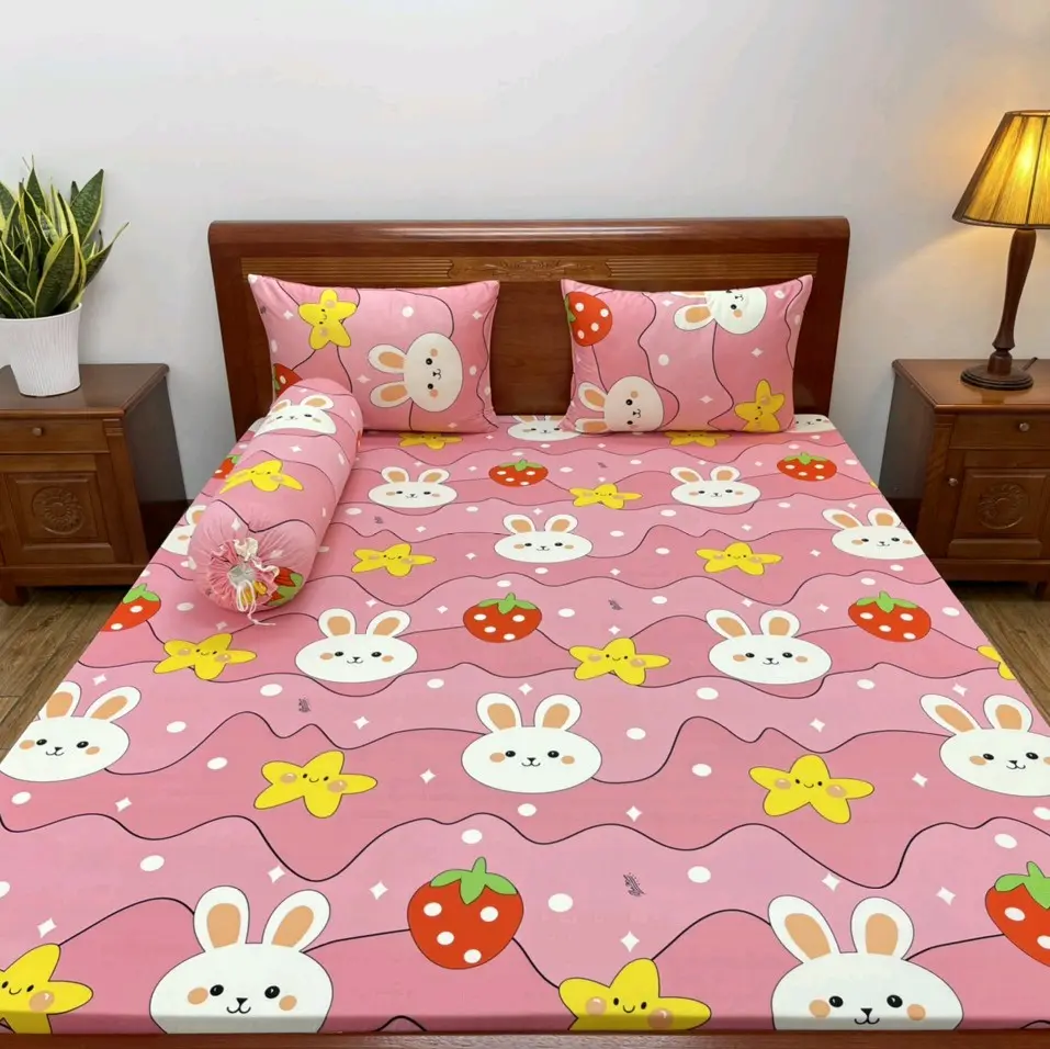 Ga lẻ ( KHÔNG KÈM ÁO GỐI ) nhiều mẫu thun lạnh Hàn Quốc
