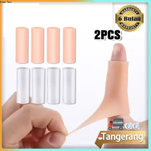 Silikon Gel Pelindung Jari /Pelindung Jari Tangan Silicone /Pelindung Jari Elastis Untuk Empat Jari Kelingking