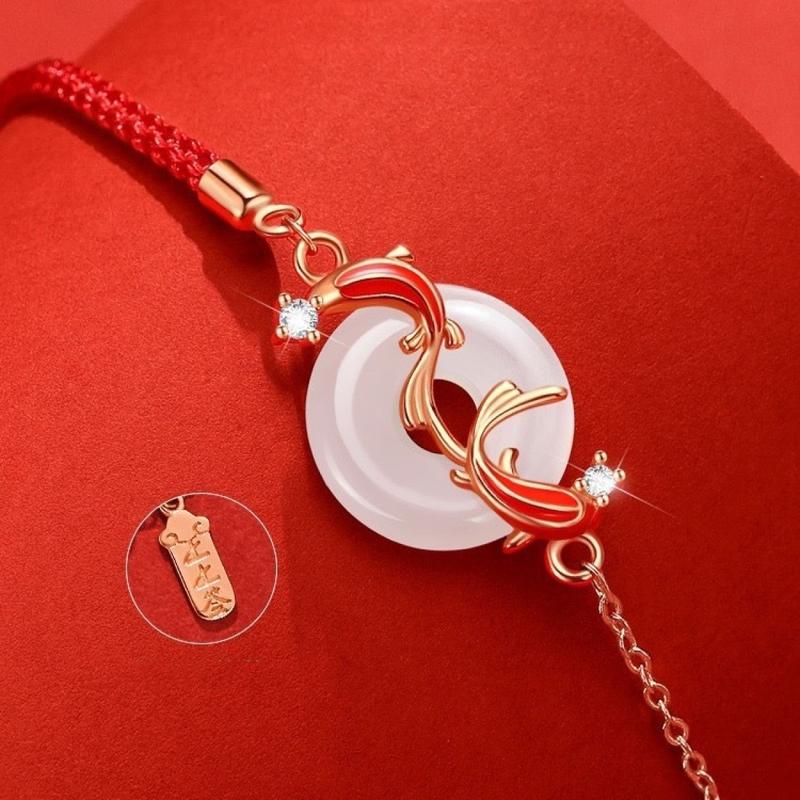 Vòng Tay May Mắn - Vòng Tay Nữ Khóa An Toàn Koi, hộp đẹp, như một món quà cho bạn gái - ZB18 Bracelets Vòng Tay Nữ Phụ Kiện 4