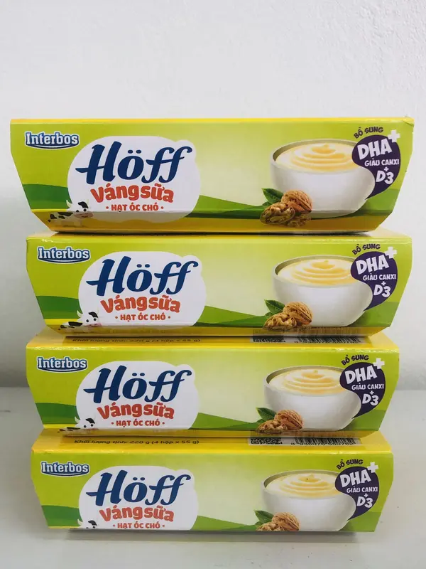 Váng sữa non, hạt óc chó hoff cho bé 6th trở lên 0