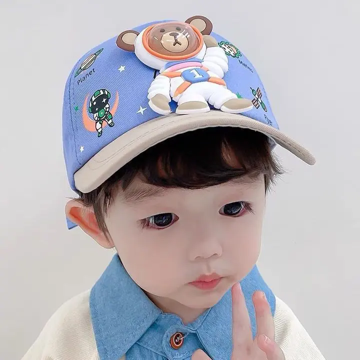 Mũ Trẻ Em, Mũ Lưỡi Trai Hoạt Hình Mỏng, Thích Hợp Cho Mùa Xuân Và Mùa Thu, Mũ Bóng Chày Bé Trai Và Bé Gái, Chống Nắng, Thiết Kế Dễ Thương, Thích Hợp Cho Trẻ Sơ Sinh, Mũ Chống Nắng 0