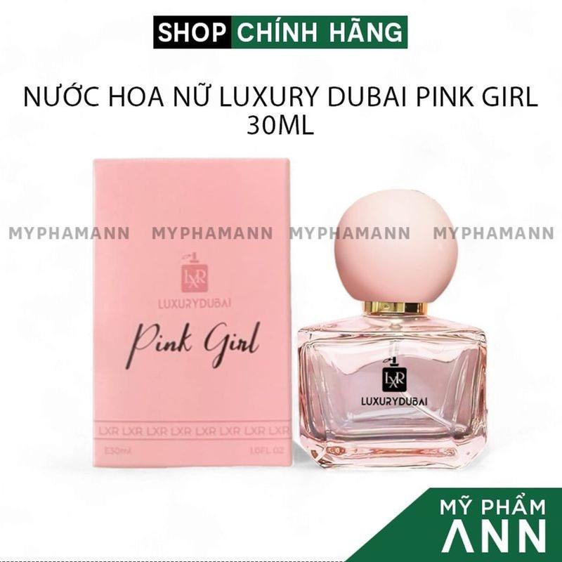  Nước Hoa Luxury Dubai Pink Girl 30ml Mùi Nữ Chính Hãng 