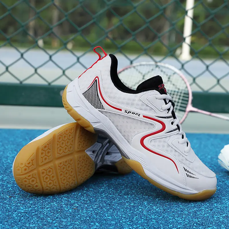 Badminton Shoes for Men Women Indoor Court Pickleball Volleyball Shoes 36 43 Y H J