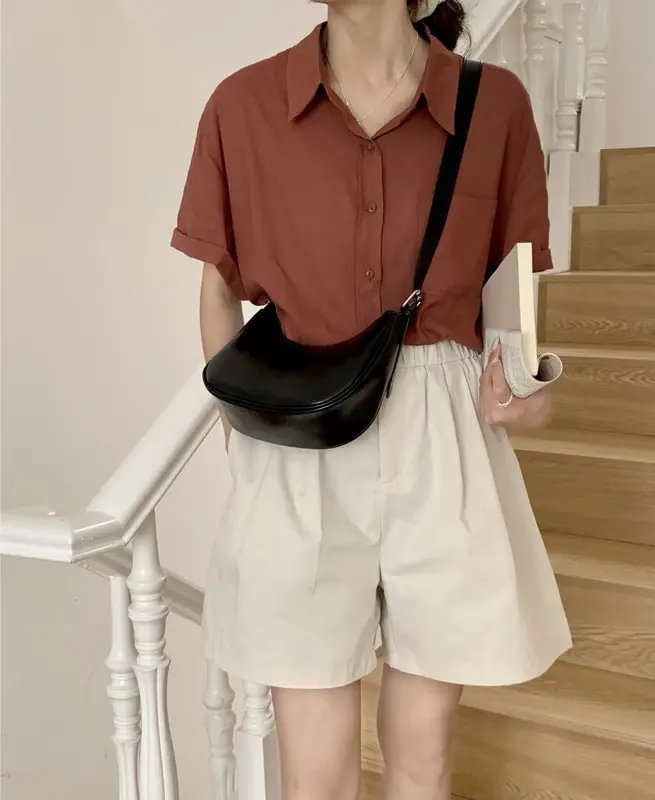 BAG REPUBLIC Monica Shoulder Bag - Tas Sling Bag Wanita - GTK0227 Selempang 4