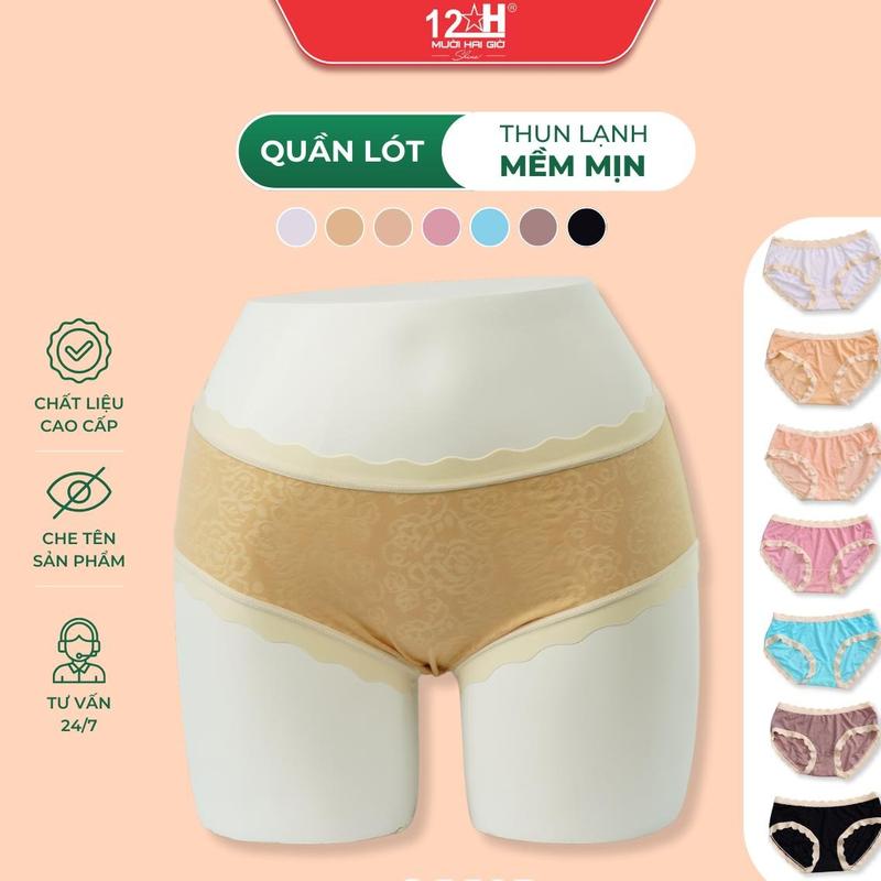 Combo 5 Quần lót freesize phù hợp mọi vóc dáng Q5518 quần lót khử mùi an toàn cho sức khỏe đáy kháng khuẩn Đồ Lót 12h 1