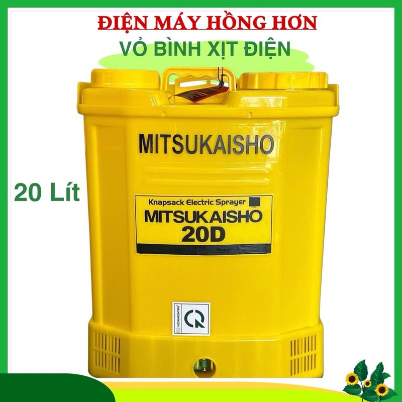  Vỏ Bình Xịt Điện MITSUKAISHO 20LÍT. Lưu Ý Là Chỉ Có Vỏ Thôi Không Có Phụ Kiện Đi Kèm 