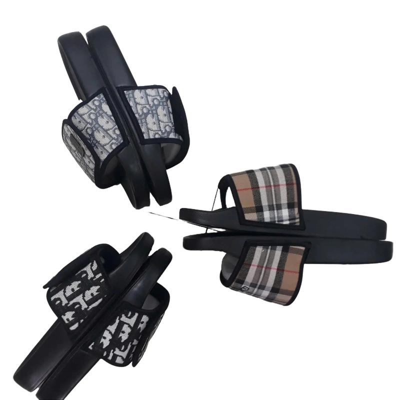 Dép quai nhám Dán mới nhất hiện nay 2024 Nam Slipper DéP Đế Bằng Quai Ngang Dép Lê