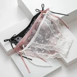 [KKgallery] Celana Dalam Seamless Wanita Polos High Quality Lace CD Import Fit to L 2035 Pita Motif