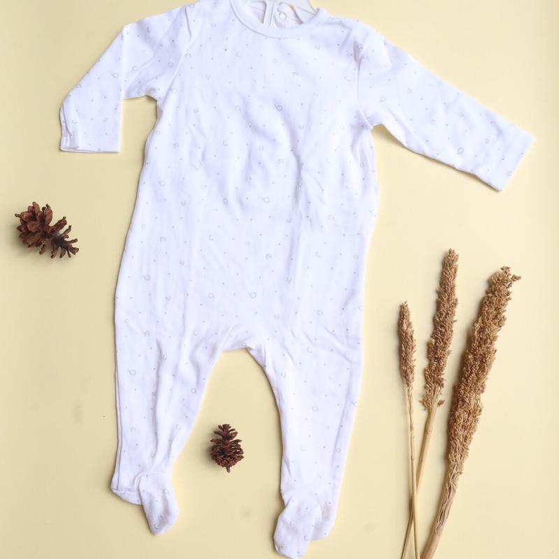 Sleepsuit Import usia 3-6 Bulan Bahan Katun Adem/Sleepsuit tidur lengan panjang untuk bayi 3-6 bulsn 1
