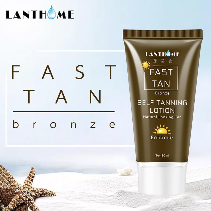Sun-Free Natural Black Bronze Wheat Color Body Lotion Black Cream Self Tanning Lotion 3
