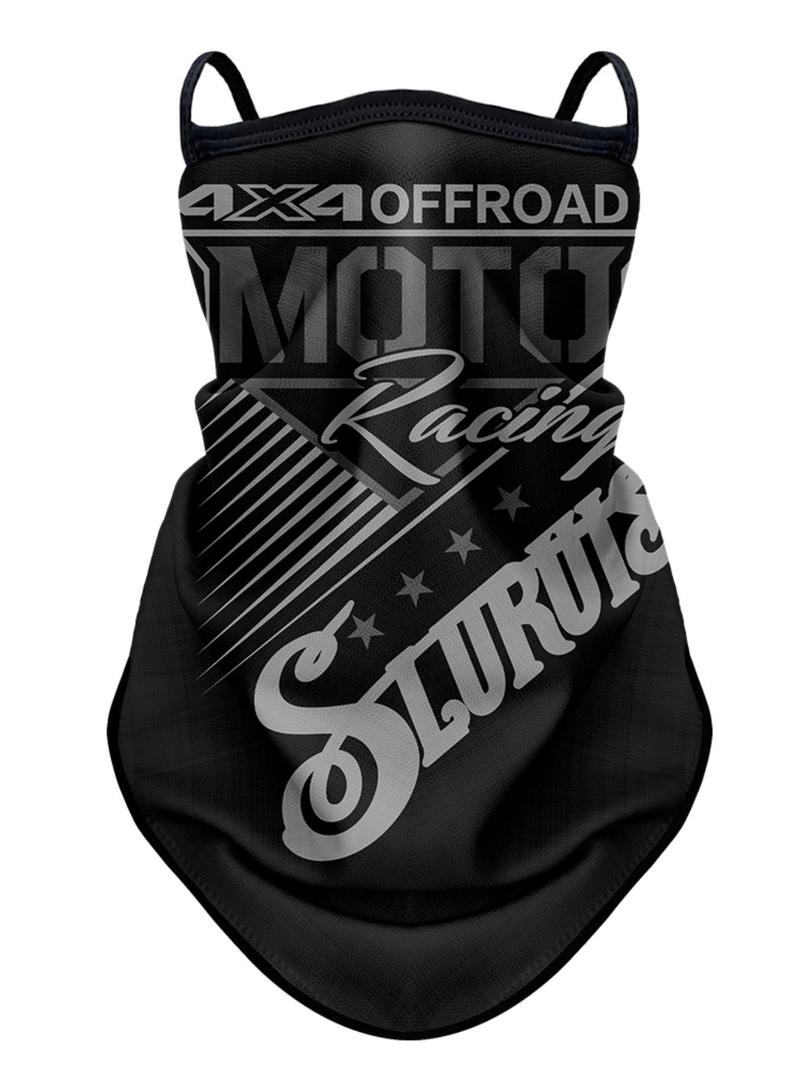 Product Introduction of Off Road Motorcycle Print Face Mask, Breathable Sun UV Protection Face Cover, Sports & Outdoor Clothing Accessories for Men & Women 0