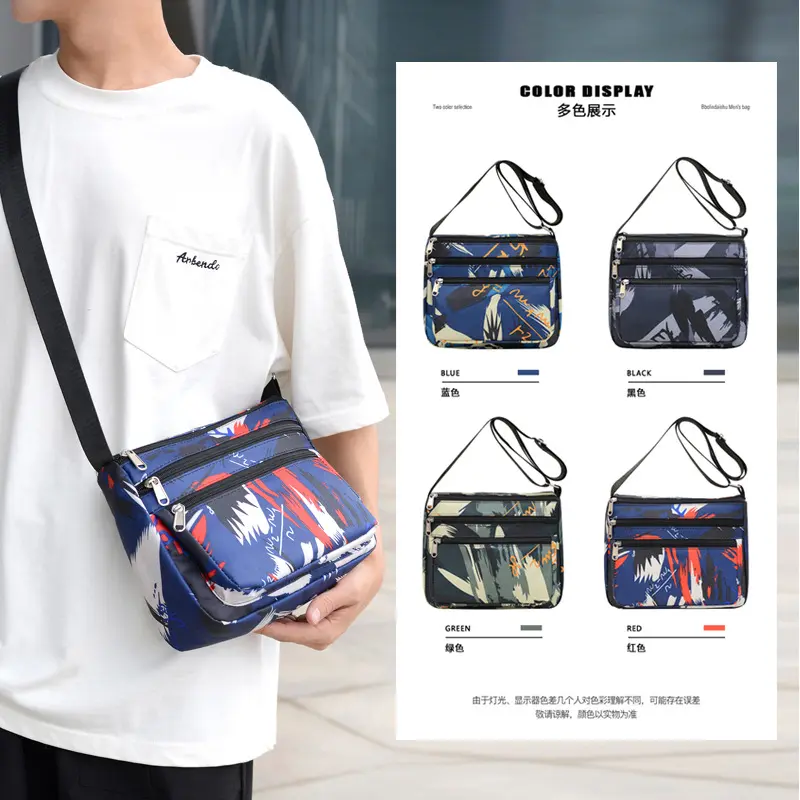 Túi Đeo Vai Nữ, Chất Liệu Nylon, Đeo Chéo, Dung Lượng Lớn, Chống Mài Mòn Và Chống Thấm Nước, Thích Hợp Cho Phụ Nữ Trung Người Già Và Cao Tuổi, Hàng Mới Về Năm 2024, Đồ Dùng Túi Nữ