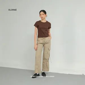 ELORAÉ Renee Vol 2 Cargo Pants Nylon Cotton | Celana Cargo Trekking Cepat Kering