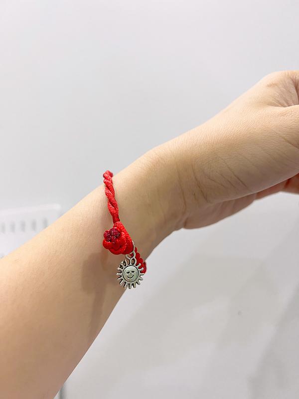 Vòng tay chỉ đỏ may mắn mickey chủ đề lễ tết - tiệm nhà mưa Phụ Kiện 8