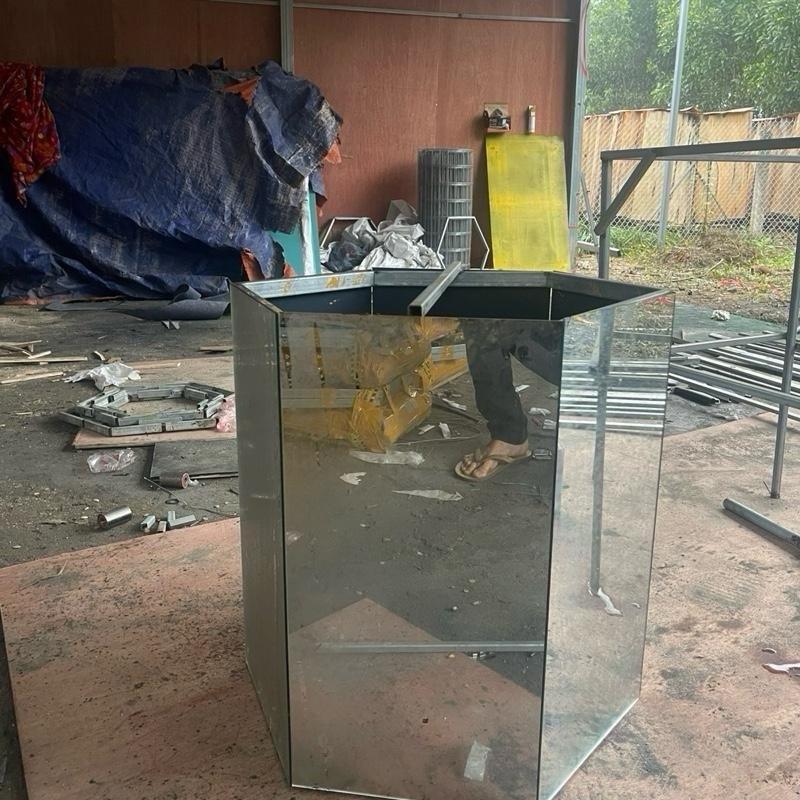 Gương chạy lồng gà chọi 60cm rộng 30