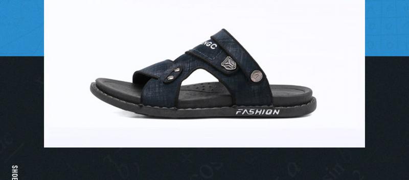 Product Introduction of Men's Sandals New Summer Driving Dual-use Non-slip Soft Sole Fashionable Stylish Trendy Lightweight Men's Sandals 22