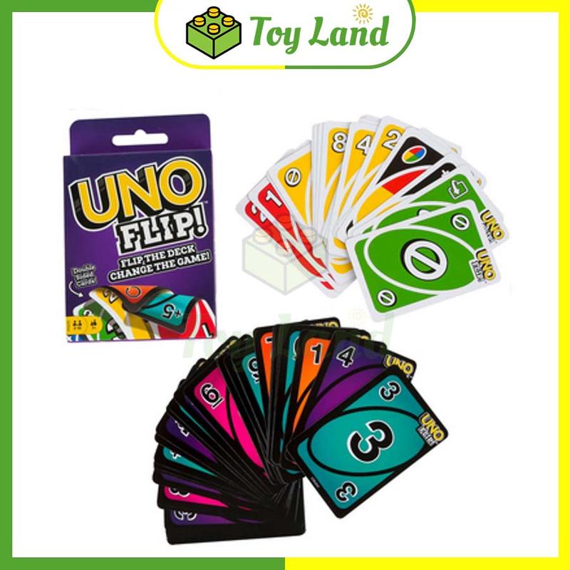 Bài Uno Flip Hộp Tím Board Game 112 Lá Cơ Bản Chất Giấy Dày Đồ Chơi Trò Chơi Nhóm Bạn Xả Stress Giải Trí