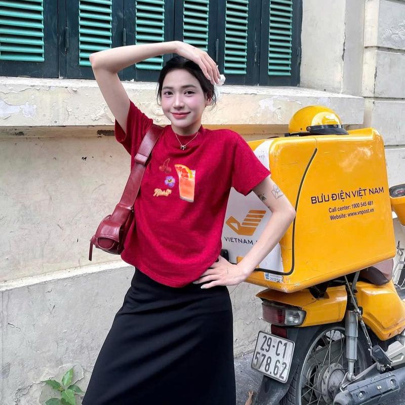 Áo Thun Form Fit Mẫu Mùa Hè. Áo Baby Tee Chất Cotton Co Giãn 1