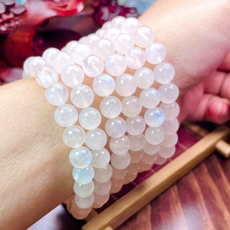 Vòng đeo tay đá Moonstone Mặt Trăng Hợp Kim,Thuỷ Vietnam Vòng Unisex Vietnam Vietnam Vòng Hằng ngày vn cẩm