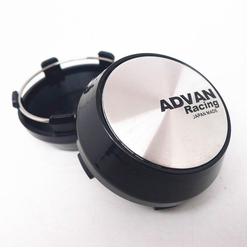 Product Introduction of KLL 4pcs 60mm 56mm For Advan Racing Wheel Center Hub Cap Car Styling Cover 45mm Emblem Badge Stickers Accessories 4