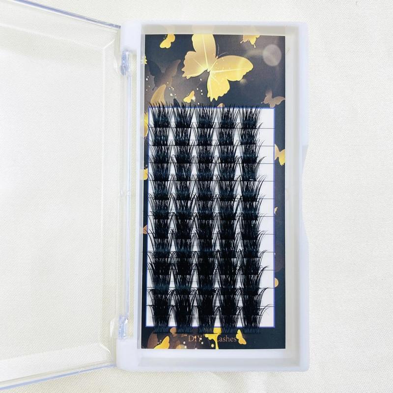 1 Set Individual False Eyelashes, Natural Look Eyelash Extensions, Makeup Tools For Women 6