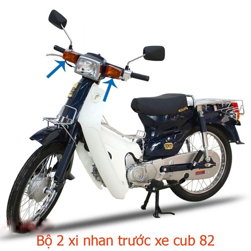 [CỰC ƯU ĐÃI] Cụm pha đèn trước - Bộ xi nhan Trước/ sau - Đồng hồ cơ xe CUB 82 7