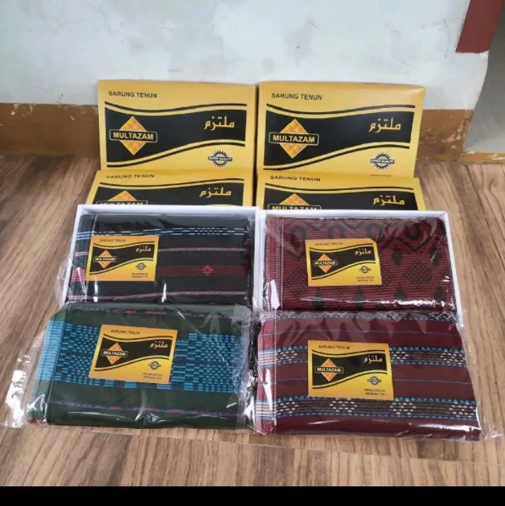 kain sarung dewasa murah berkualitas 10pcs/kain sarung pria dewasa MULTAZAM&GAJAH UNGGUL 10PCS Muslim
