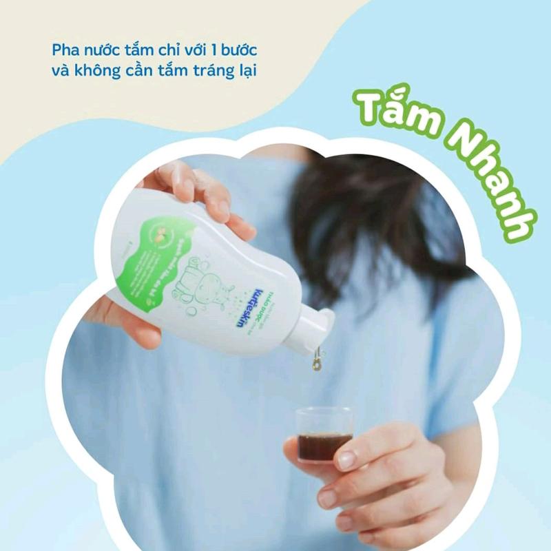 nước tắm thảo dược cho bé kutieskin 1
