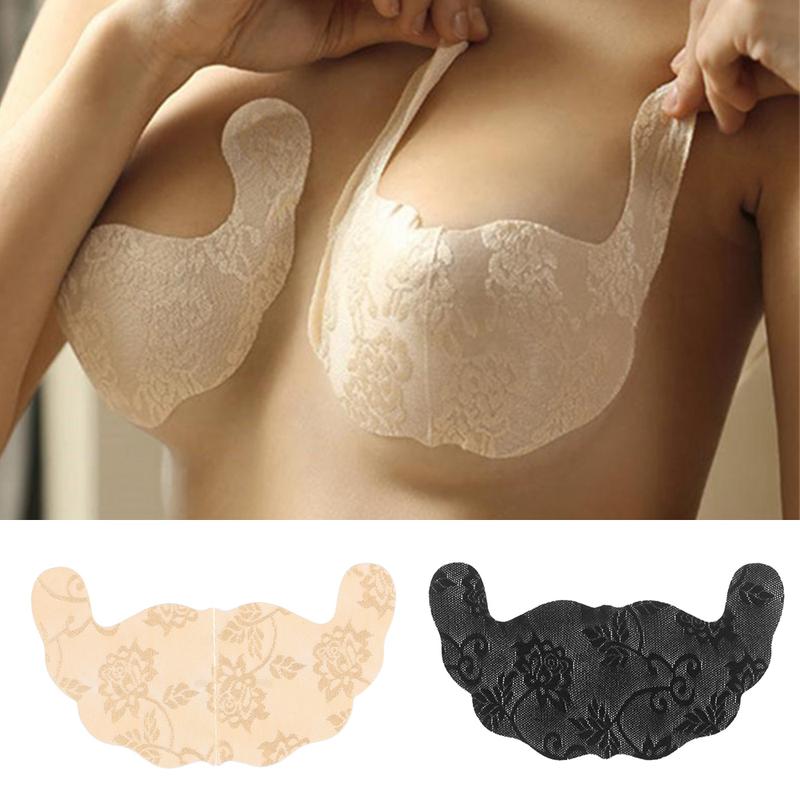 Product Introduction of 1Pair U Shape Self Adhesive Nipple Cover Pads Invisible Breast Push Up Bra Top Tape Disposable Paste Chest Paste Sticker Wedding 36