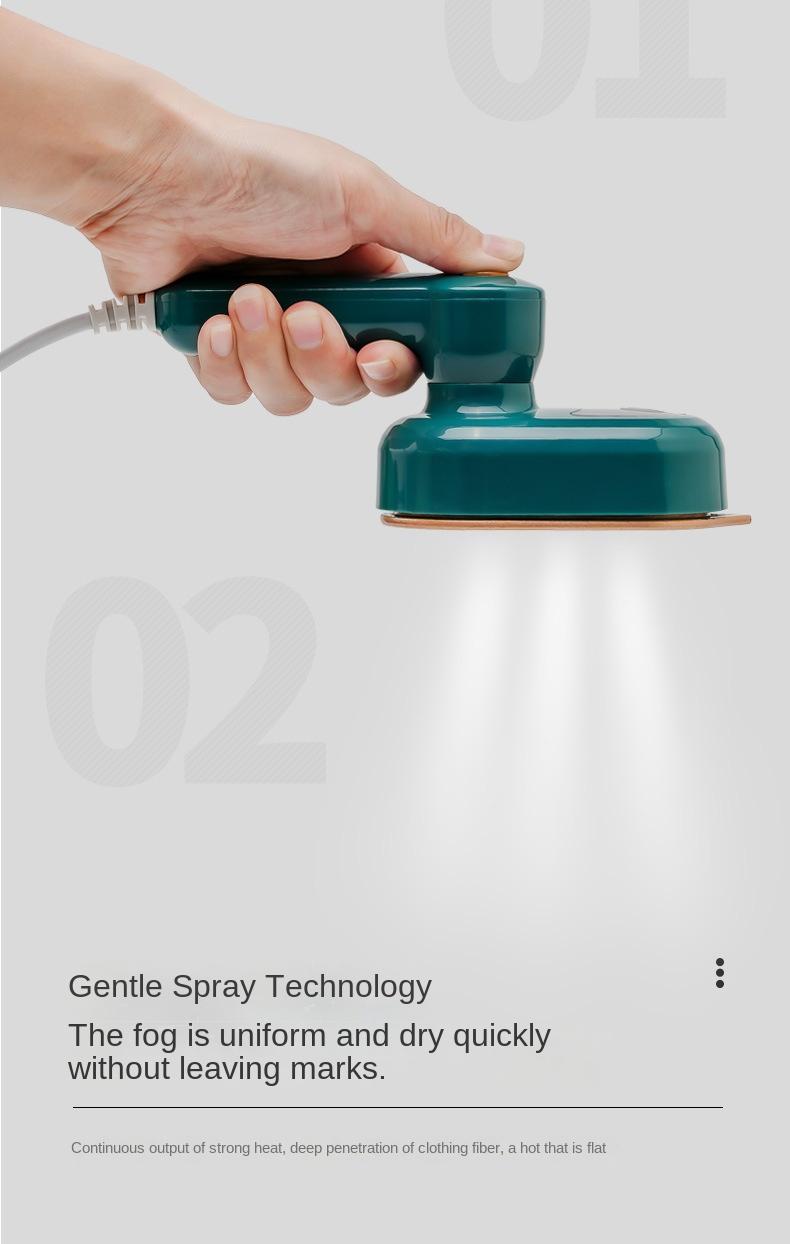 Product Introduction of New Mini Hanging Ironing Machine Folding Portable Handheld Electric Iron Small Household Travel Vertical Fabulous Clothes Ironing Equipment 35