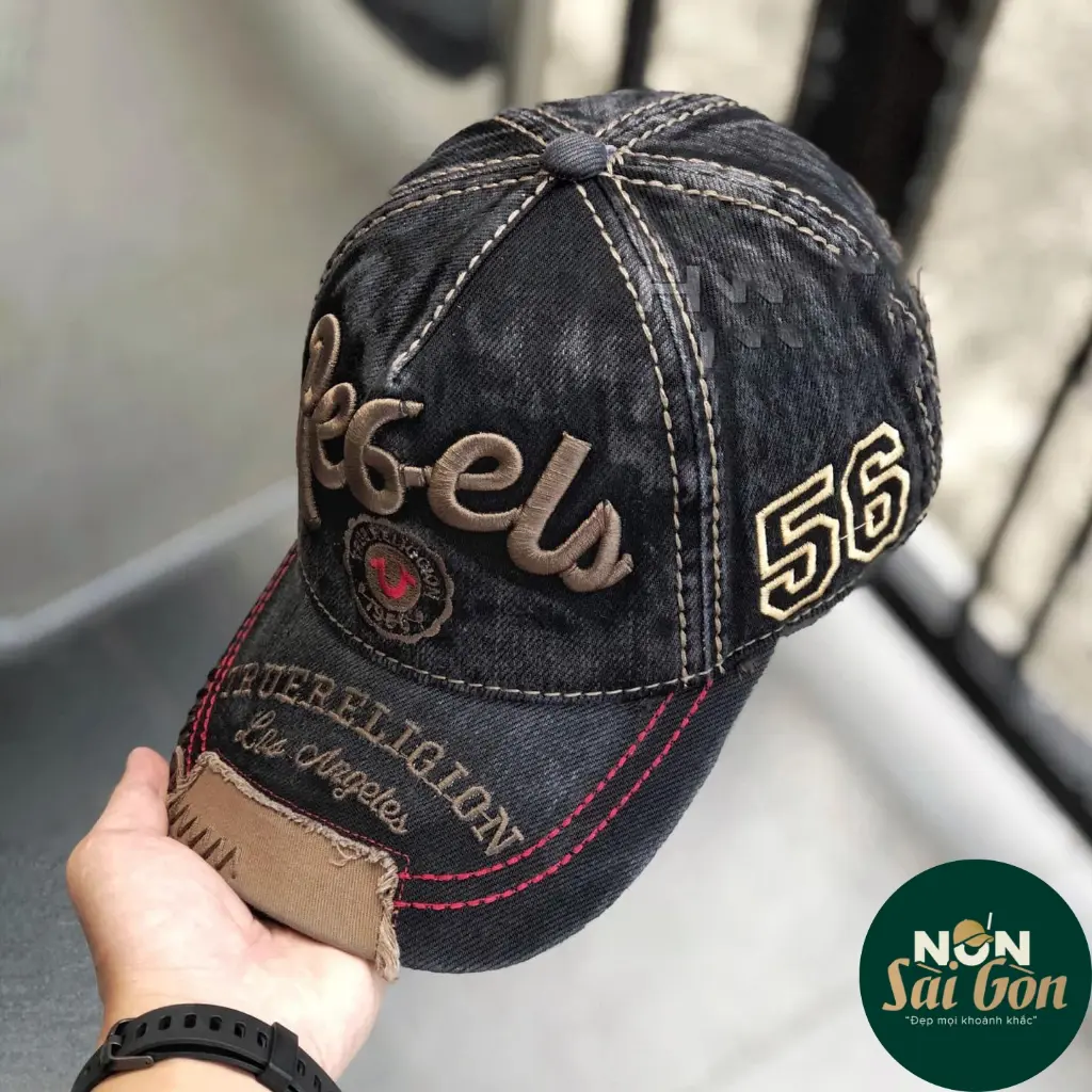 Nón kết, Mũ lưỡi trai Ông Địa số 56 Form chuẩn Full tem Siêu ngầu (Ảnh thật)