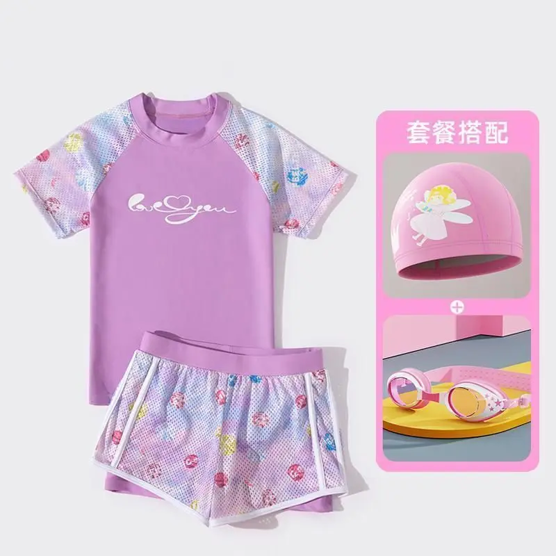 Đồ Bơi Chống Nắng Cho Trẻ Em, Bé Gái, Dành Cho Trẻ Em Trung Và Lớn, Bộ Đồ Tắm Mùa Hè Nóng Bỏng, Thiết Bị Bơi Lội, 2023 Hàng Mới Về, 2024 2