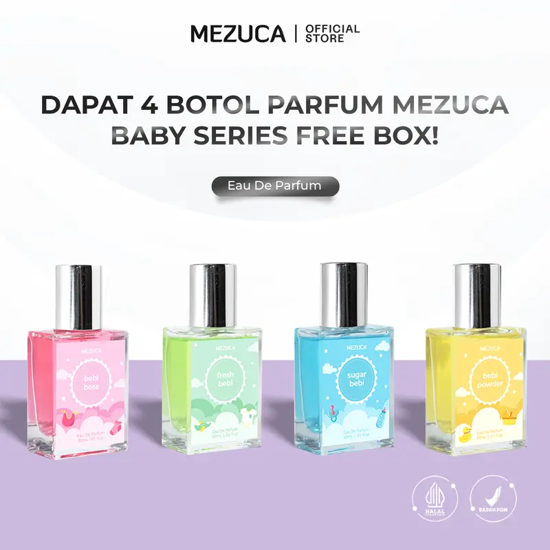 [Satuan] BEBI SERIES Mezuca BPOM Eau de Parfume Original Perfume 0