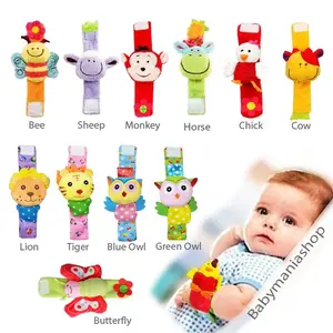 Gelang Rattle Bayi Mainan Bayi Mainan Rattle Baby Bracelet Gelang Rattle Animal