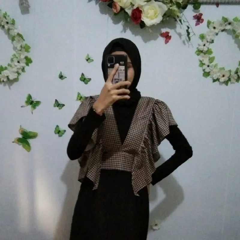 YURA KOREAN TOP | Vest outer | Outer rumbai pita 0