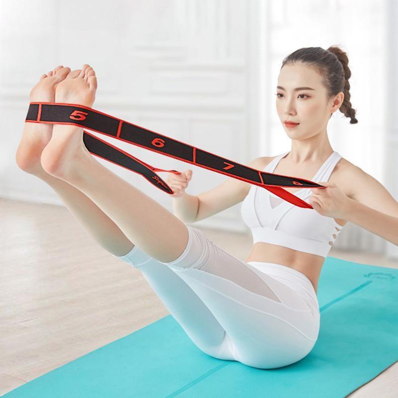 Dây Kháng Lực Yoga Pilates Đa Năng Vòng Tập Thể Dục Dây Đai Kéo Đàn Hồi Dây Co Giãn Khiêu Vũ Latin Thích Hợp Để Tập Thể Dục MY