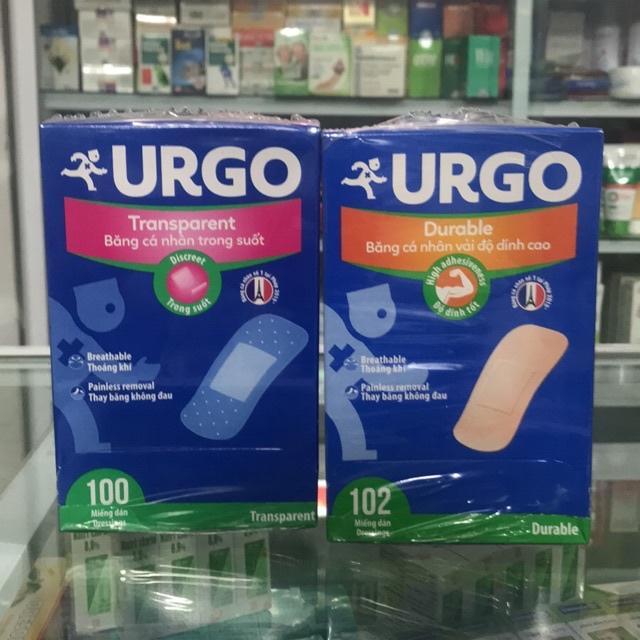 Băng keo cá nhân Urgo Hộp lớn