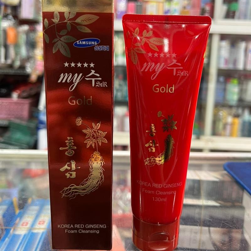 SỮA RỬA MẶT NHÂN SÂM ĐỎ MY GOLD