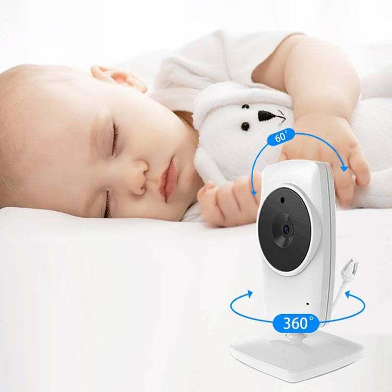 Product Introduction of Baby Monitor Video With Camera SM32 3.2 Inch TFT LCD Portable Monitor IR Night Vision Two Way Talk Temperature Sensor Lullabies 88