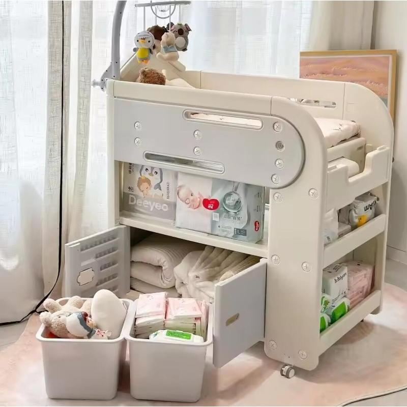 Movable baby Diaper Changing Table Portable Bath Daycare Center Household Standing Baby Changing Table Baby Changing Table 1