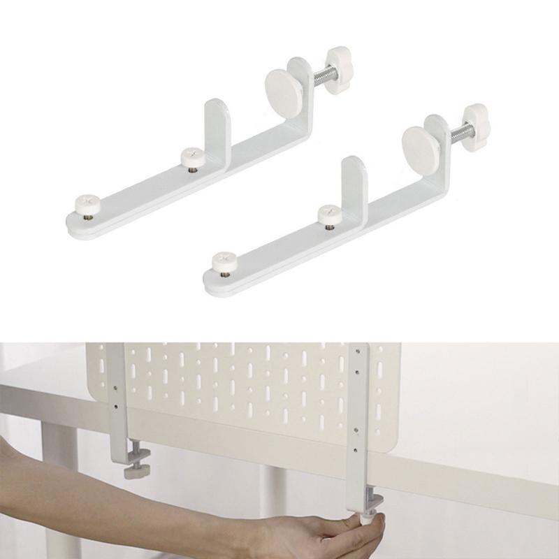 Desktop Monitor Stand Peg Board Hooks Bracket Display Rack Fixing ...