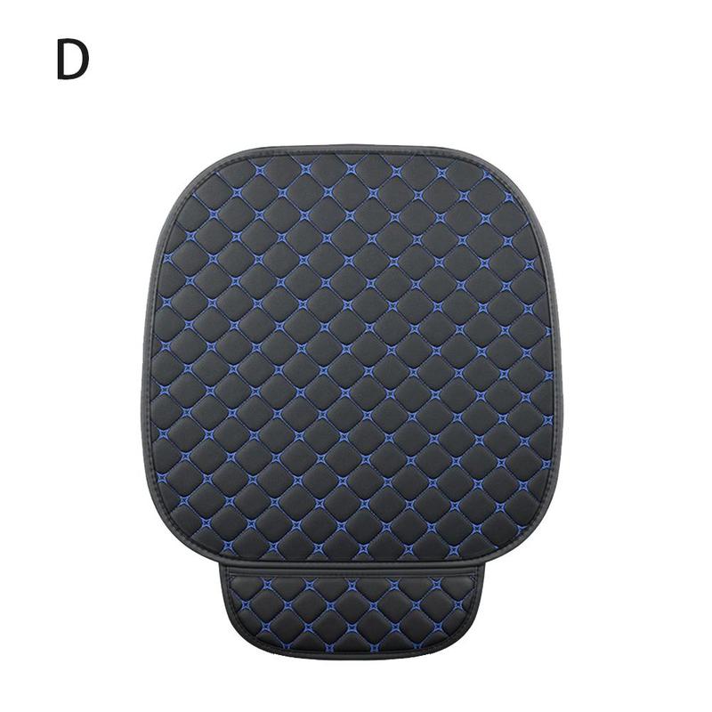 Product Introduction of 3PCS Car Cushion Set Four Seasons General Leather Embroidery Cushion Car Seat Cover Leather Minimalism Wear-resistant Non-slip Cushion 37